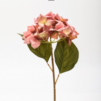 Κλαδί ορτανσία σε 3 χρώματα 55cm