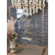 Board PlexiGlass ''Welcome to our Wedding''