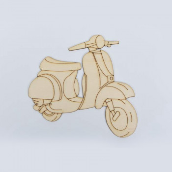 Wooden Vespa