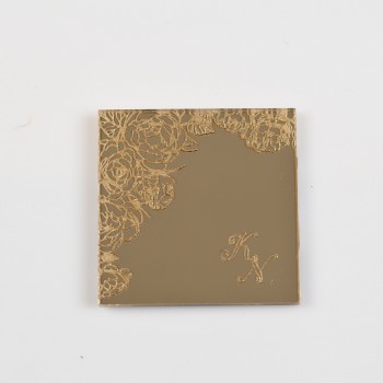 Plexiglass στοιχείο  ανάγλυφο 5Χ5cm