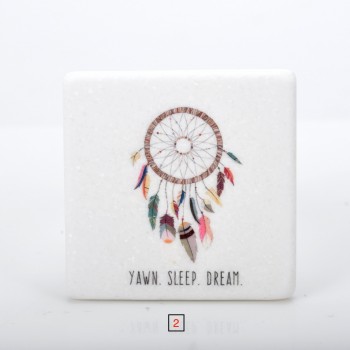 Marble printed dreamcatcher